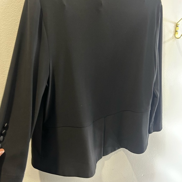 Joseph Ribkoff Black Open Front Blazer - Picture 4 of 5